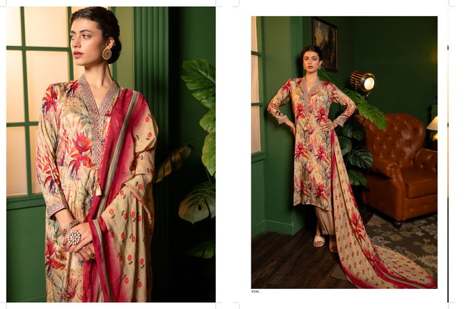 Saarthi By Saanja Viscose Muslin Designer Salwar Kameez Wholesale Price In Surat